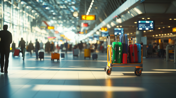 Carrinho de Bagagem Aeroporto: 5 Dicas para Usar Melhor