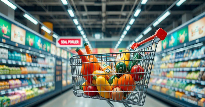 Carrinho para supermercado ideal para suas compras