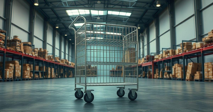 Carrinho Aramado Industrial: Versatilidade e Praticidade