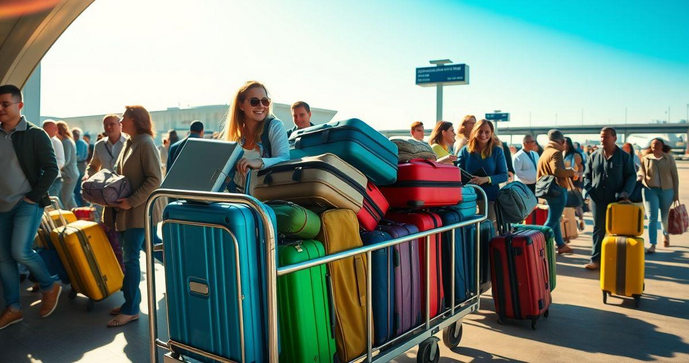 Carrinho de Bagagem Aeroporto: Praticidade em Viagens