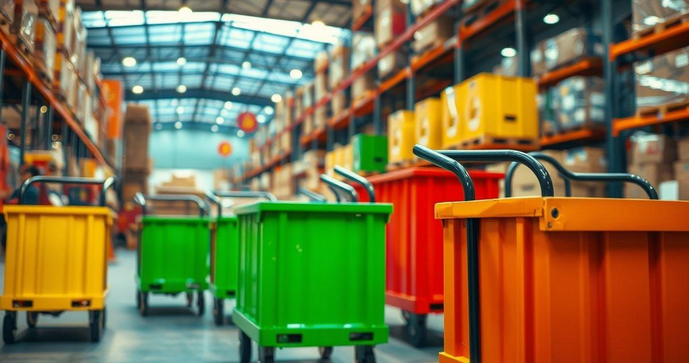 Carrinho de Transporte de Caixas: Praticidade e Eficiência