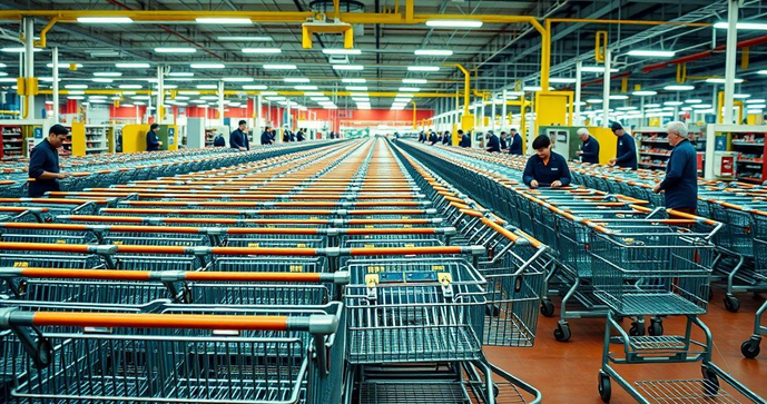 Fábrica de Carrinho de Supermercado: Como Escolher a Melhor Opção para Seu Negócio