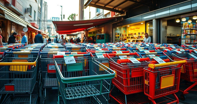 Preço de Carrinho de Mercado: Descubra Aqui