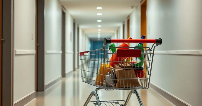 Carrinho Compras Condomínio Aumenta Comodidade e Segurança