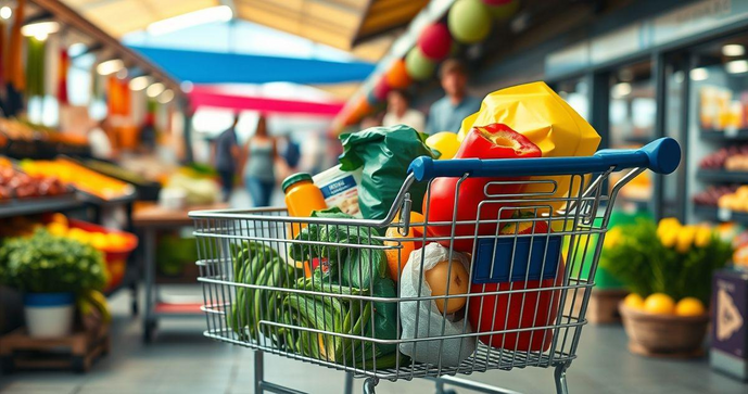 Carrinho de Mercado: Praticidade e Conforto nas Compras