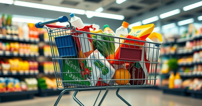 Carrinho de Supermercado 210 Litros: Ideal para Suprir Grandes Compras e Demandas