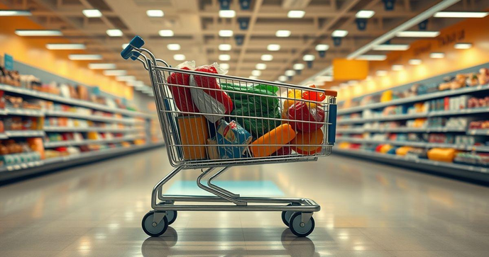 Carrinho de supermercado grande: como escolher o ideal para suas compras