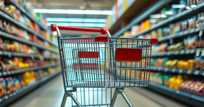 Carrinho de supermercado pequeno é a solução ideal para suas compras práticas e eficientes