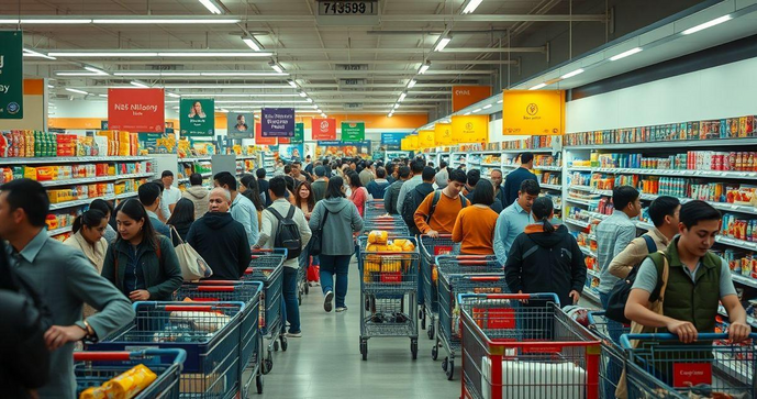 Quanto custa um carrinho de supermercado e como escolher o ideal para suas compras