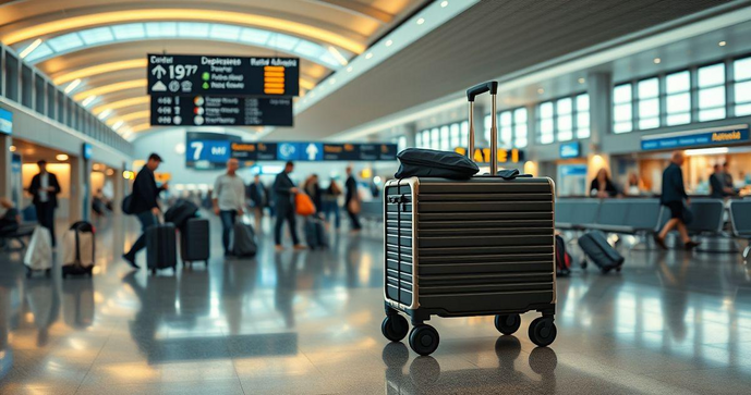 Como escolher o carrinho de bagagem ideal para aeroportos