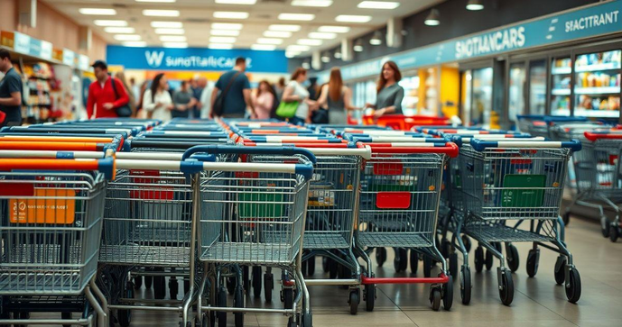 Preço de carrinho de supermercado e como escolher o ideal