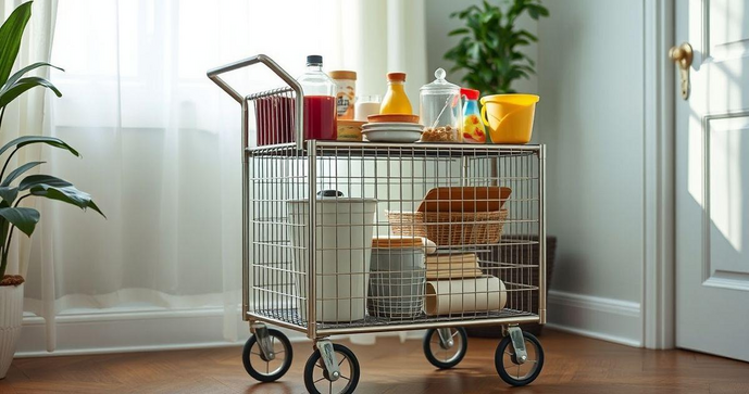 Carrinho Aramado: Como Escolher o Ideal para Sua Casa e Organização