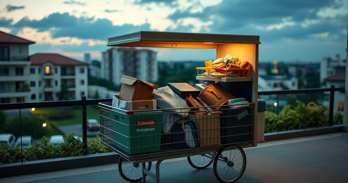 Carrinho condomínio é a solução ideal para facilitar o transporte e a organização no seu espaço residencial