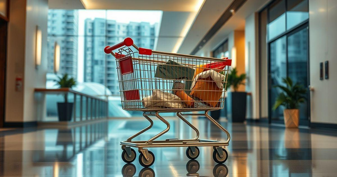 Carrinho de Compras para Condomínio 140 L: Praticidade e Organização em Espaços Comuns