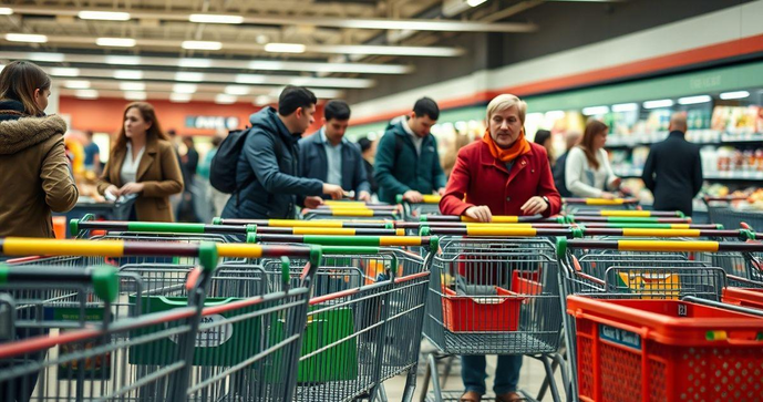 Carrinho de supermercado para comprar: dicas essenciais para escolher o ideal